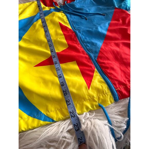 Disney Parks Luxo Ball Toy Story Hooded Windbreaker Jacket Multicolor Size Small - Picture 10 of 10